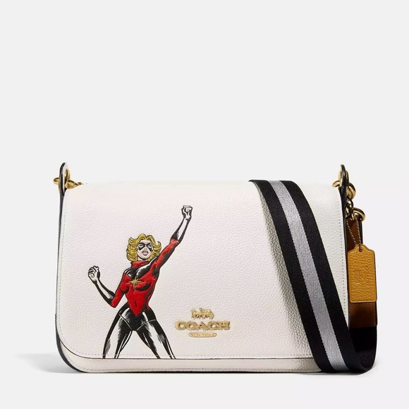 Coach | Marvel Jes Messenger With Carol Danvers - Picture 1 of 8
